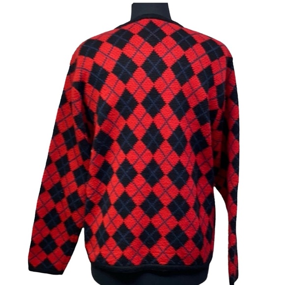 Liz Baker Argyle Sweater - Picture 3 of 4